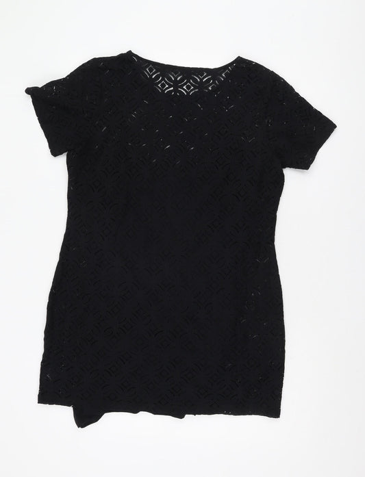 Next Black Short Sleeve Women's Dress Size 14