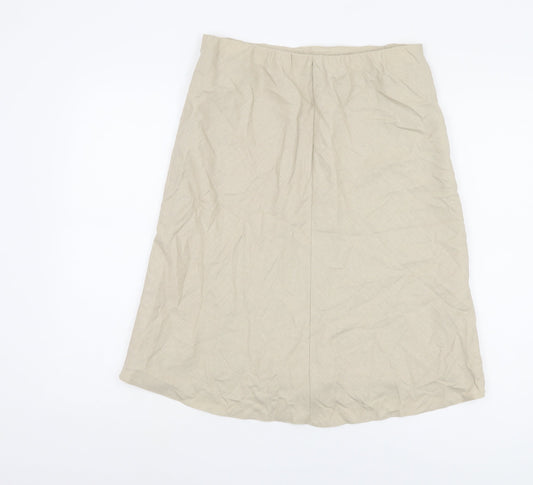 Marks and Spencer Beige Women's Skirt Size 12