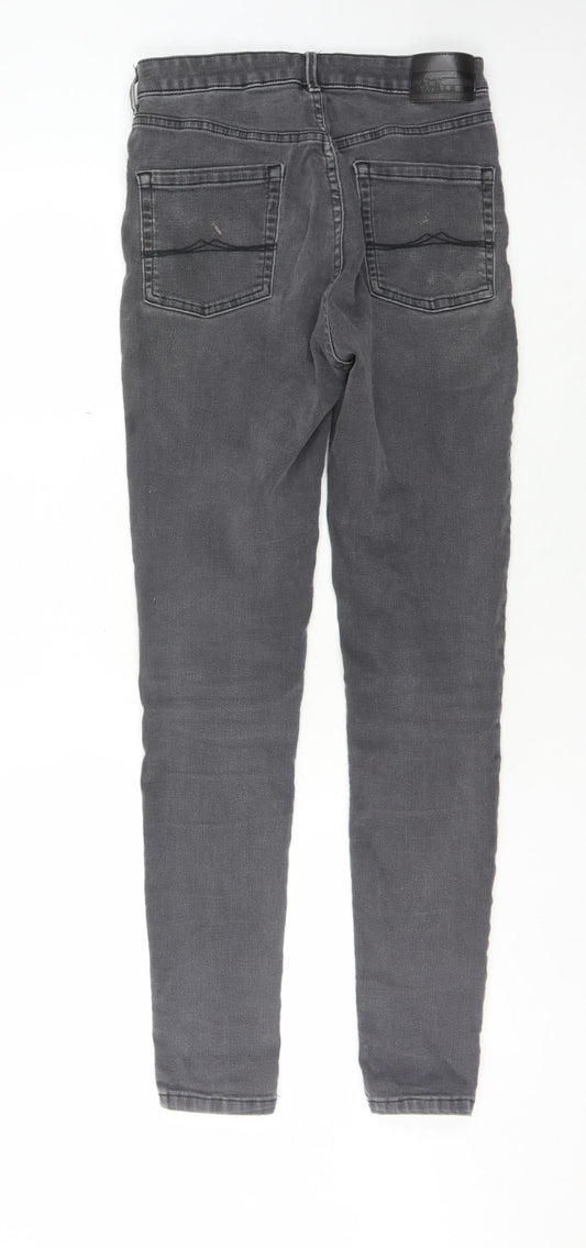 Jack Wills Men's Grey Skinny Jeans, 28 Waist, Slim Fit