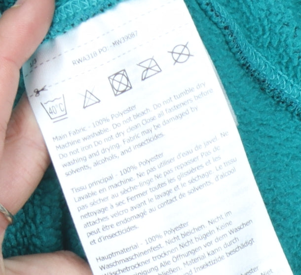 Regatta Women's Green Fleece Sweatshirt, Size 12