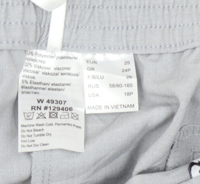 Hamburg Women's Grey Jogger Trousers 24 Plus