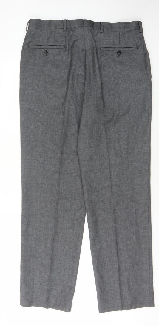 Marks and Spencer Men's Black Dress Pants 36/33