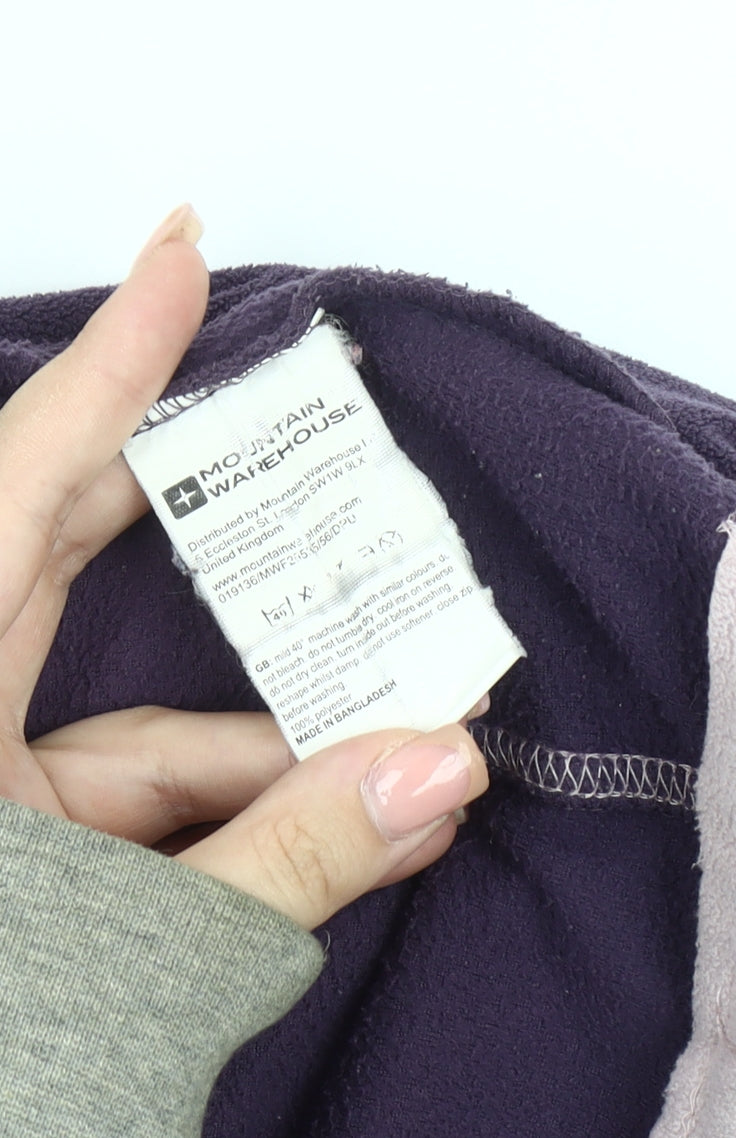 Womens UK Size 14 Mountain Warehouse Purple Pullover Sweatshirt