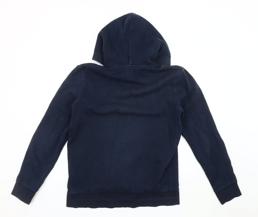 Mens UK Size L JACK & JONES Blue Pullover Hoodie