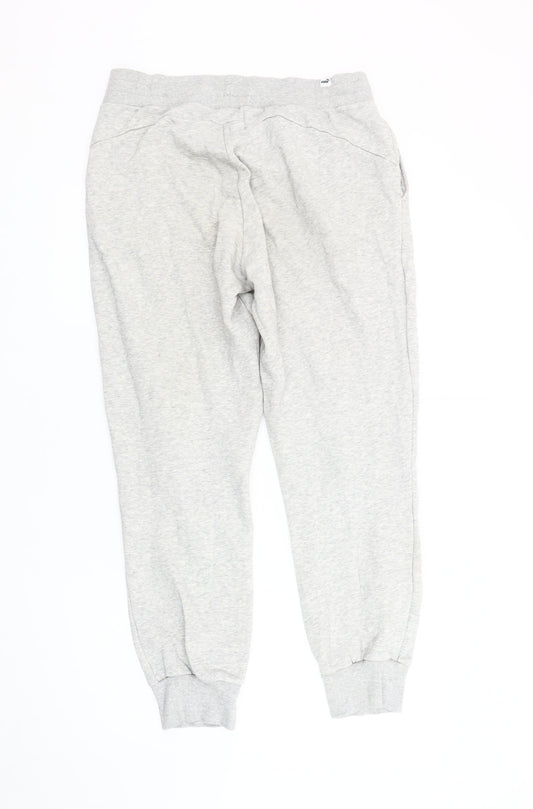 Puma Unisex Grey Jogger Trousers - Size L, Activewear