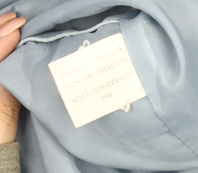 Womens UK Size 10 EWM Blue Basic Jacket