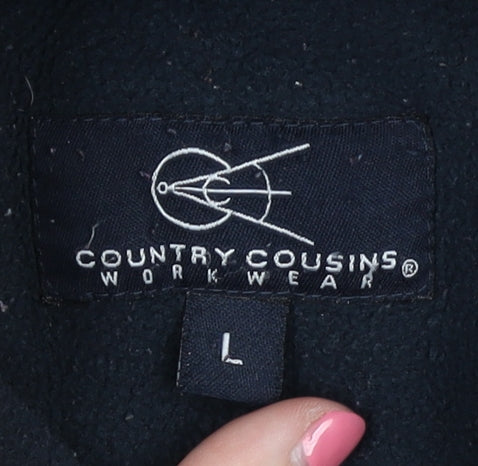 Mens UK Size L Country Cousins Blue Basic Jacket