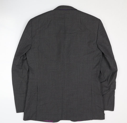 Mens UK Size 40 NEXT Regular Grey Suit Jacket