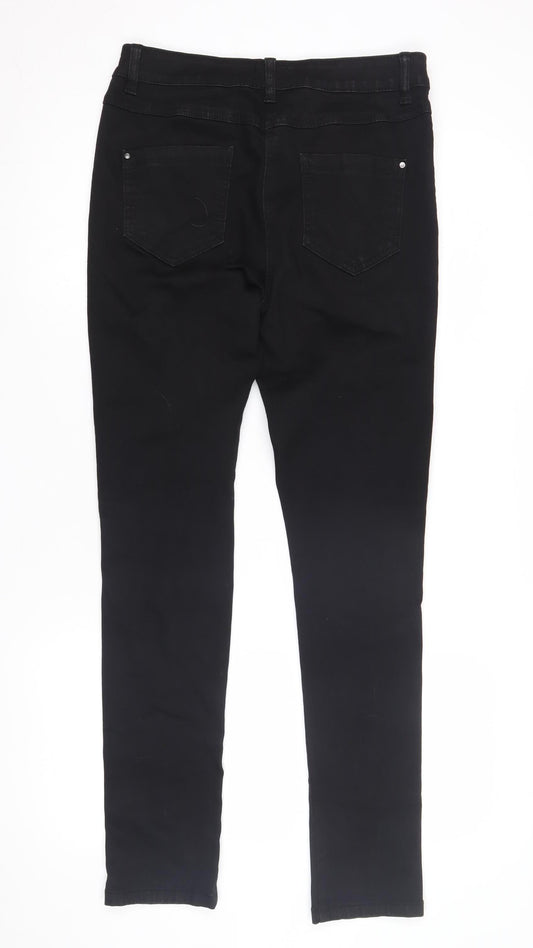 M&Co Women's Black Skinny Jeans Size 10