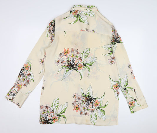 Autograph Women’s Ivory Floral Blouse Size 12