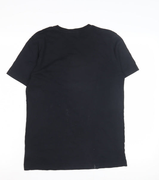 Teens UK Size 170 CM 15 Years GANT Black T-Shirt