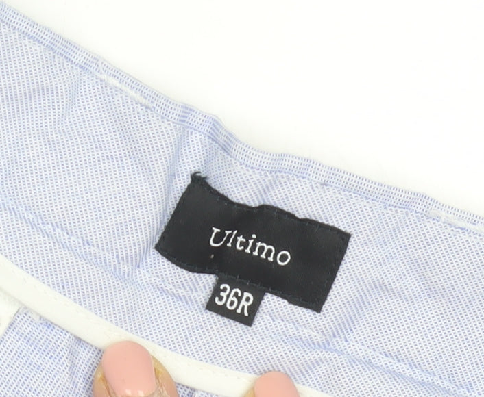 Ultimo Blue Chino Shorts, Men's 36R, Casual Summer Wear