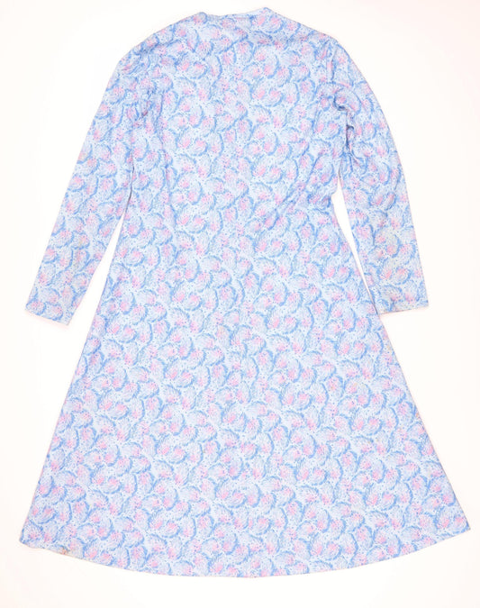 Eastex Women’s Blue Long Sleeve Dress Size 12