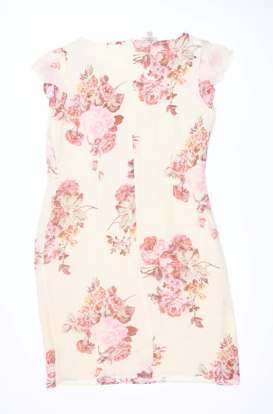 Laura Ashley Women's Multicoloured Floral Dress - Size 14