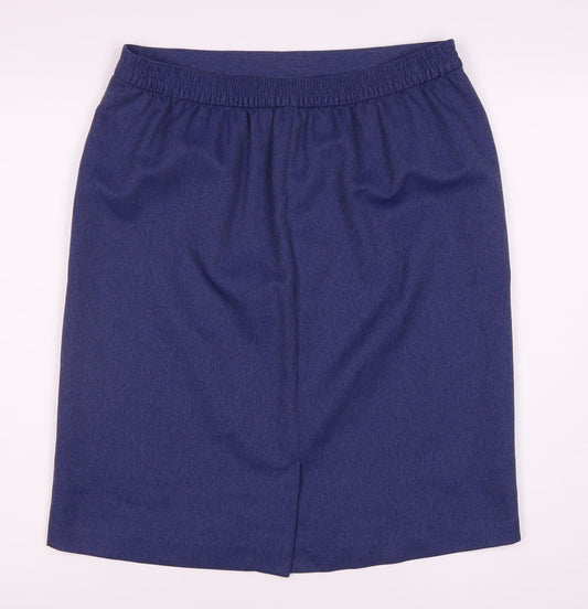 Honor Millburn Women's Blue Knee Length Skirt Size 14