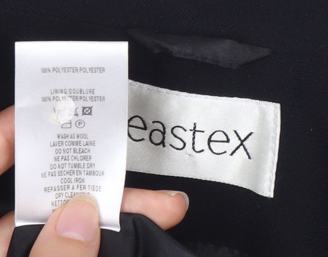 Eastex Women's Black Suit Jacket, Size 14, Elegant Wear