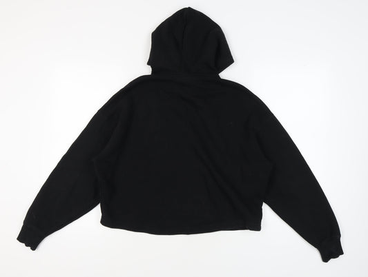 Bershka Women's Black XS Pullover Hoodie
