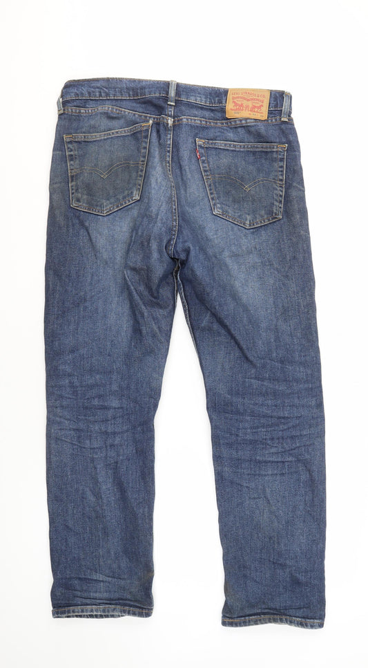 Levi's Men's Blue 501 Straight Jeans, Size 34