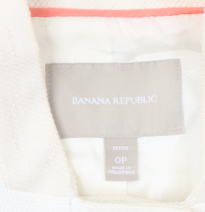 Banana Republic Women's Ivory Petite Jacket