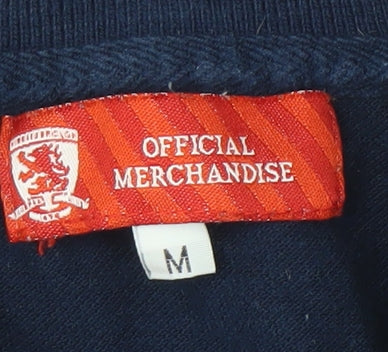 Middlesbrough F.C. Men's Blue Polo Shirt, M