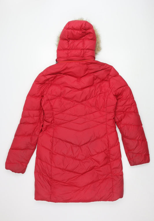 Womens UK Size 10 Tog Twenty Four Red Puffer Jacket