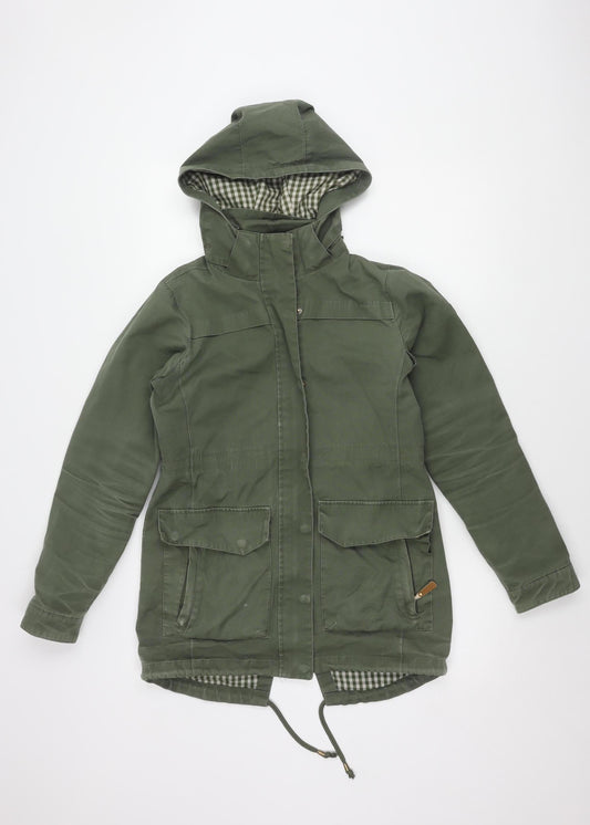 Womens UK Size 2XS Trespass Green 3-in-1 Jacket