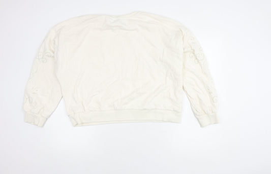 Womens UK Size XL Oasis Ivory Pullover Jumper