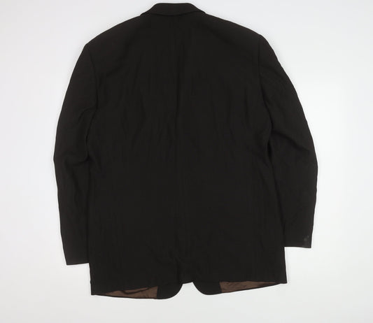 Mens UK Size 40 HUGO BOSS Regular Brown Suit Jacket
