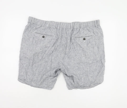Marks and Spencer Men's Grey Chino Shorts 44