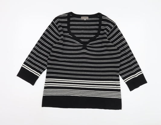 Womens UK Size L Paramour Black Pullover Jumper