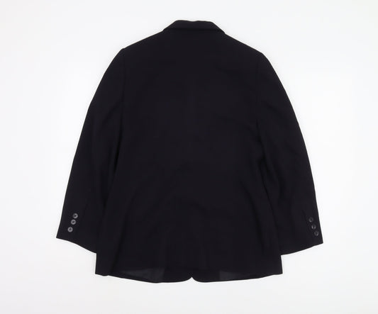 Next Petite Women's Black Blazer UK 12