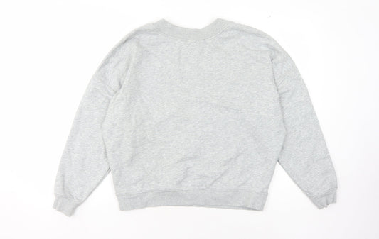 Womens UK Size XS Calvin Klein Grey Pullover Sweatshirt