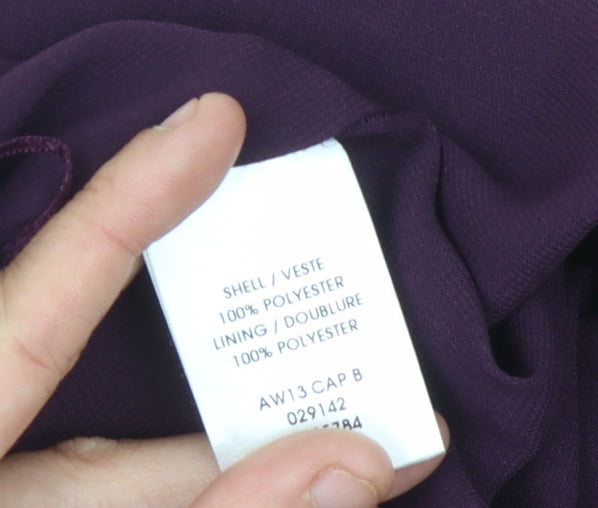 Jacques Vert Women’s Purple Floral Skirt, Size 18