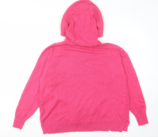 Womens UK Size L NEXT Pink Pullover Jumper
