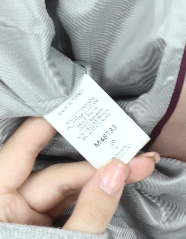 Next Women's Beige Blazer, Size 14, Regular Fit