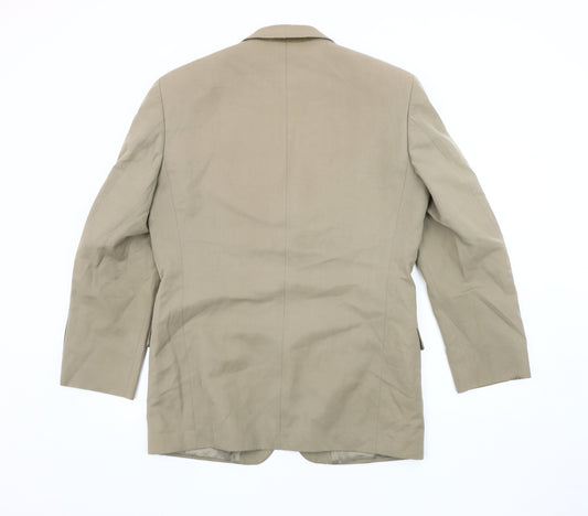 Balmain Men's Beige Regular Fit Blazer Jacket 38R