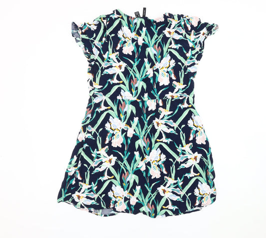 Vero Moda Women's Multicoloured Floral Playsuit, M