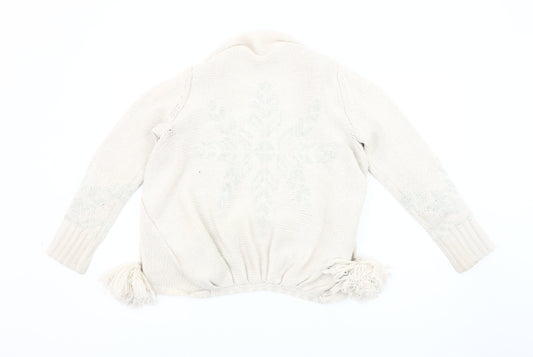 Womens UK Size 10 Mint Velvet Ivory Wrap
