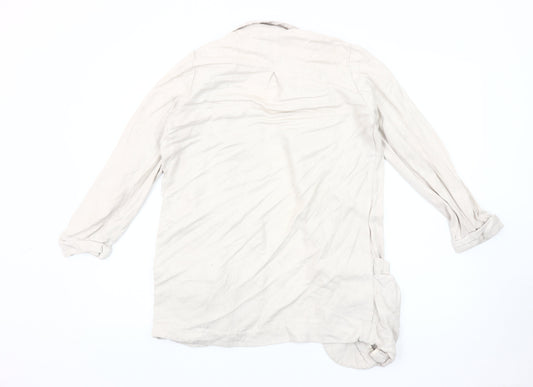 Reiss Women's Beige XS Blazer with Long Sleeves