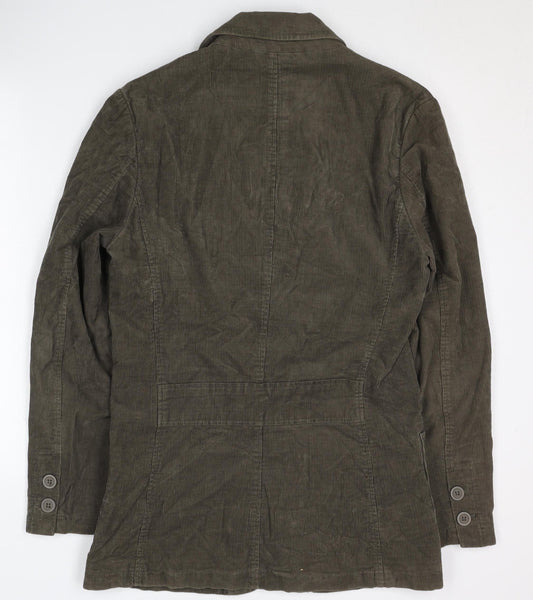 H&M Women's Brown Corduroy Sport Coat Size S