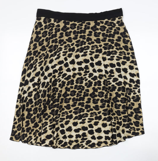 Womens UK Size 12 Zara Flare Skirt