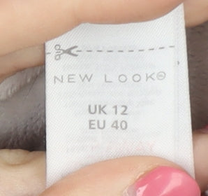 Womens UK Size 12 New Look Multicoloured Basic Jacket