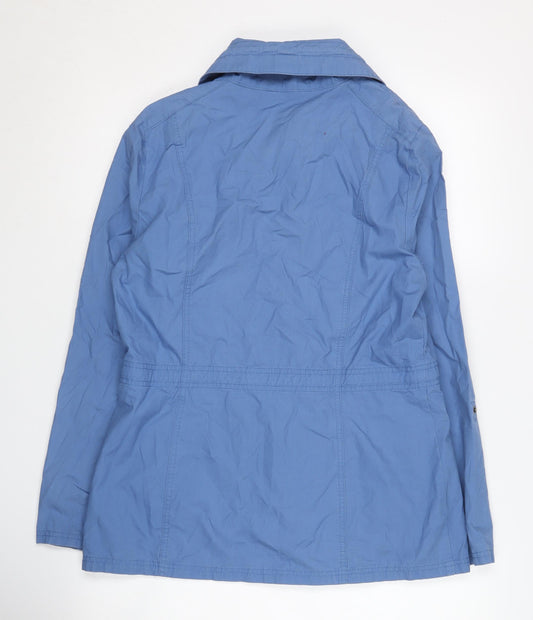 Womens UK Size 8 Marks and Spencer Blue Basic Jacket