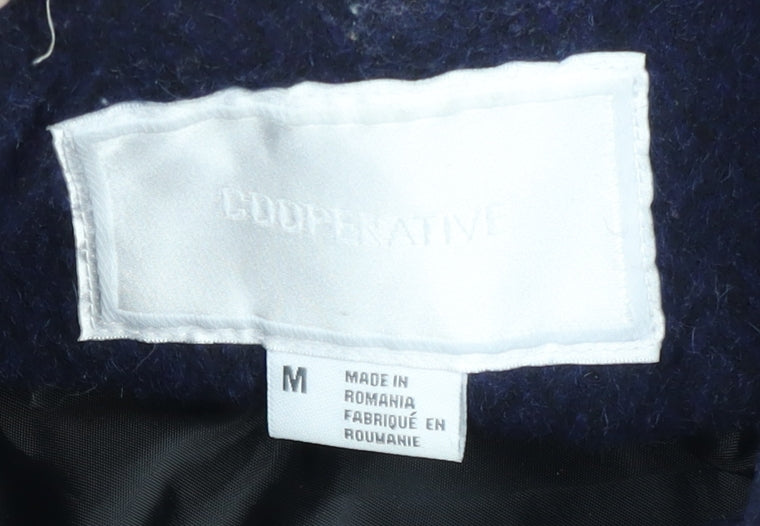 Womens UK Size M Cooperative Blue Pea Coat