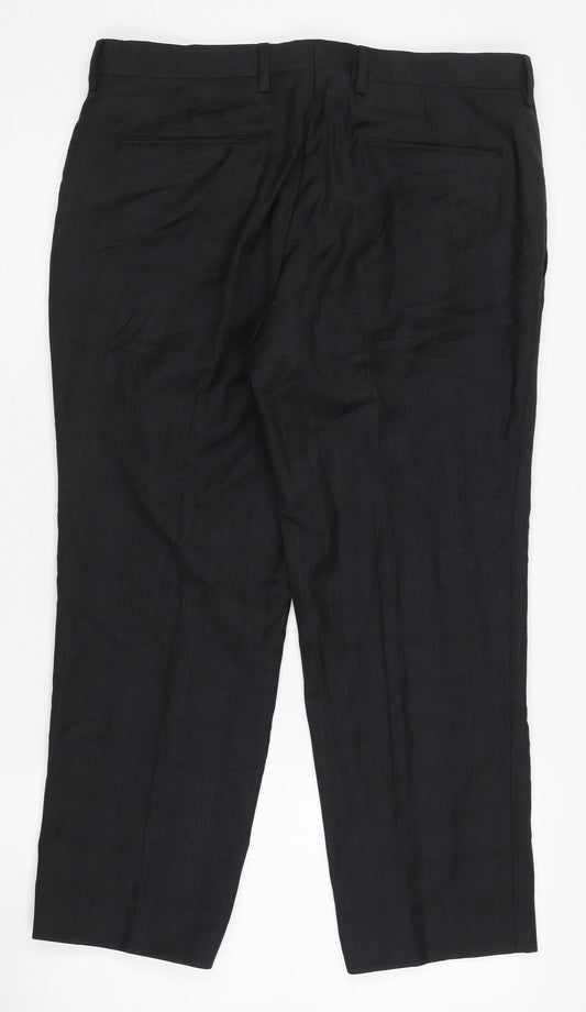 John Lewis Men's Black Dress Pants Size 34S