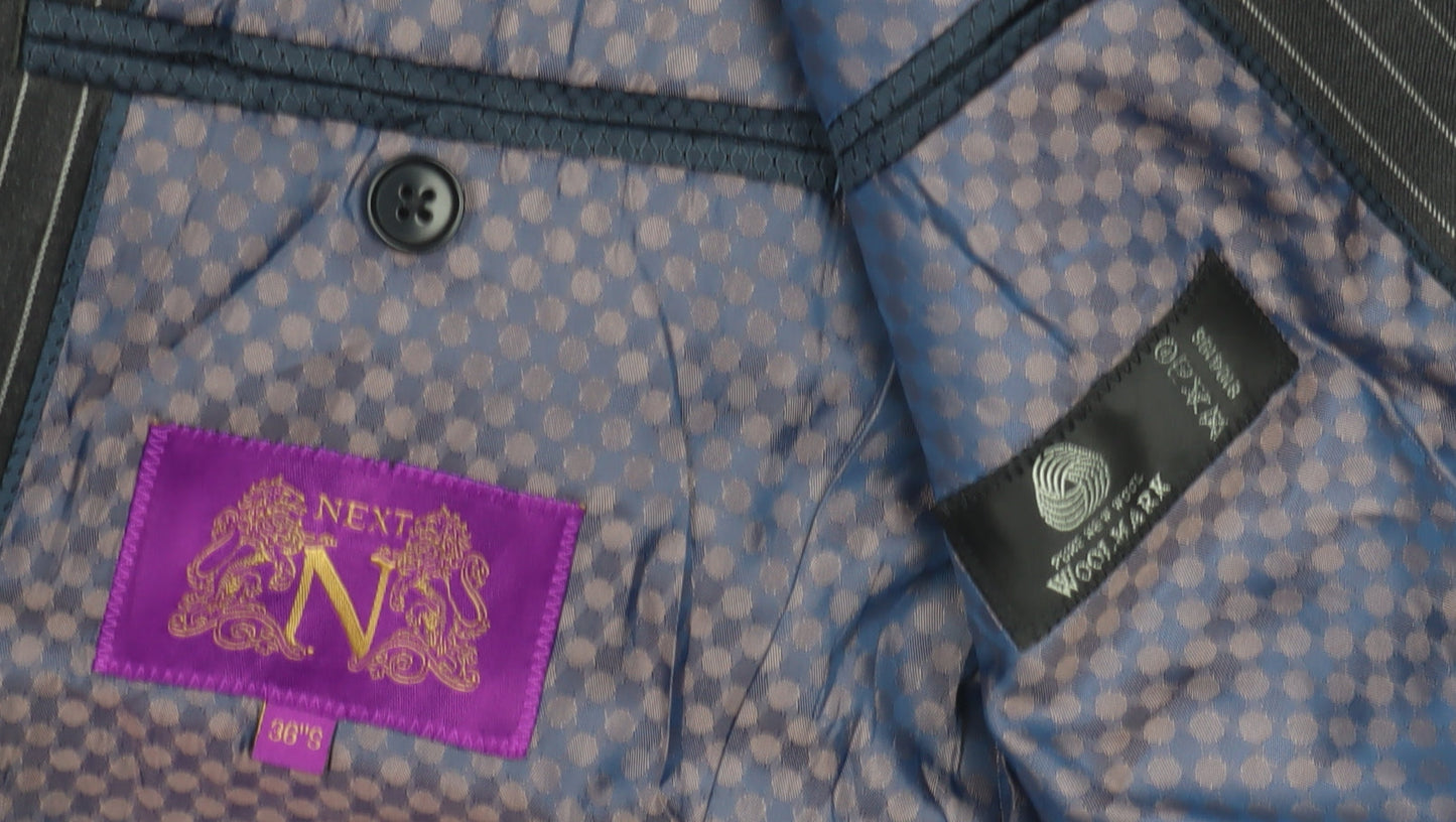 Mens UK Size 36 NEXT Regular Black Suit Jacket