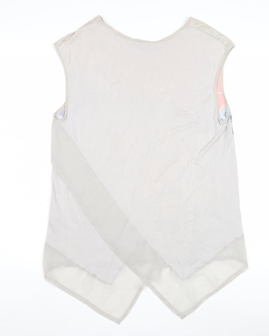 Womens UK Size M Oasis Multicoloured Tunic Tank