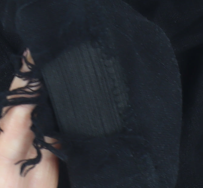 Autonomy Women's Black Linen Trousers Size 12