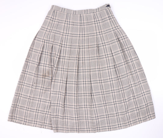 Alexon Women's Multicoloured Pleated Skirt, Size 16