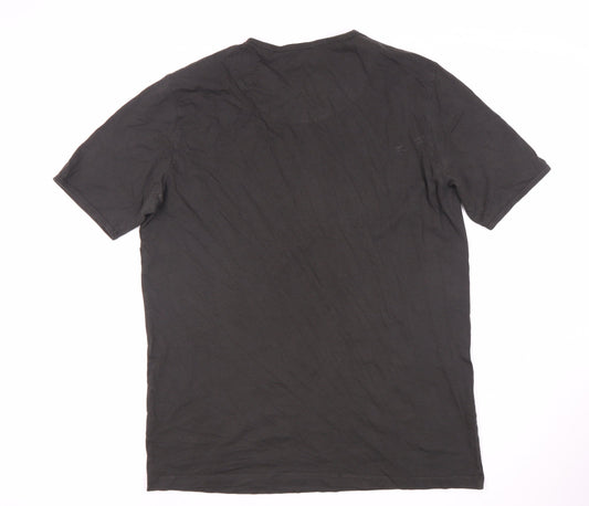 883 Police Mens Black XL Crew Neck T-Shirt